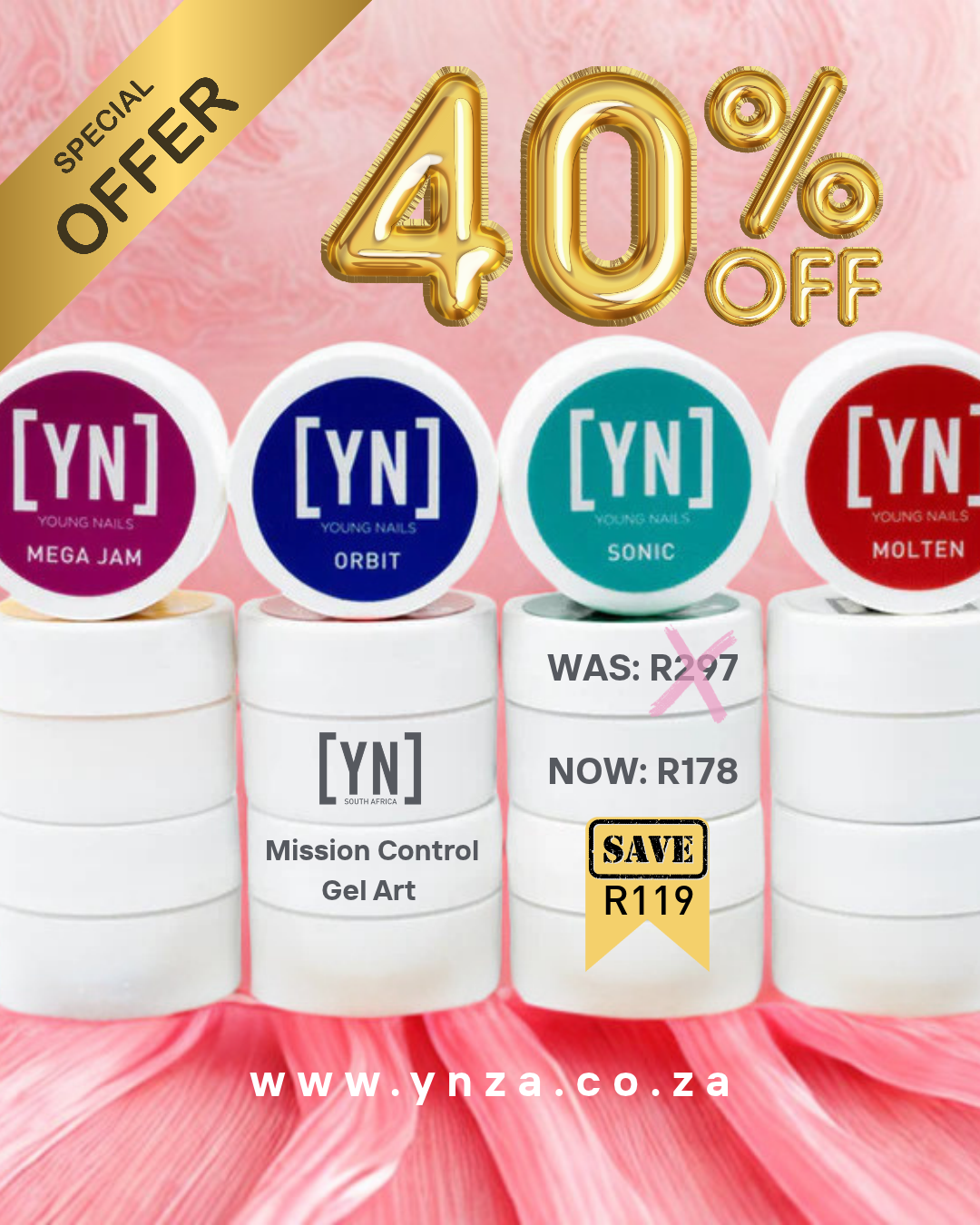 TAKE 40% OFF!