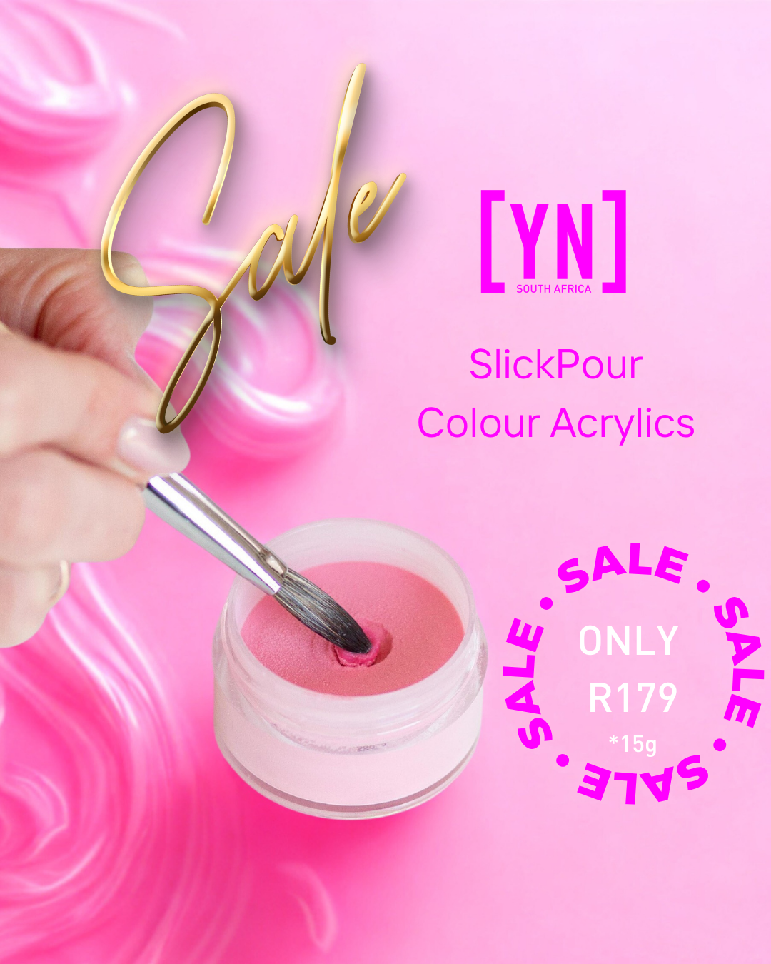 COLOUR ACRYLICS ON SALE